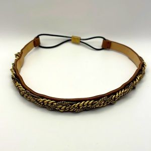 JUICY COUTURE Leather Chain Headband